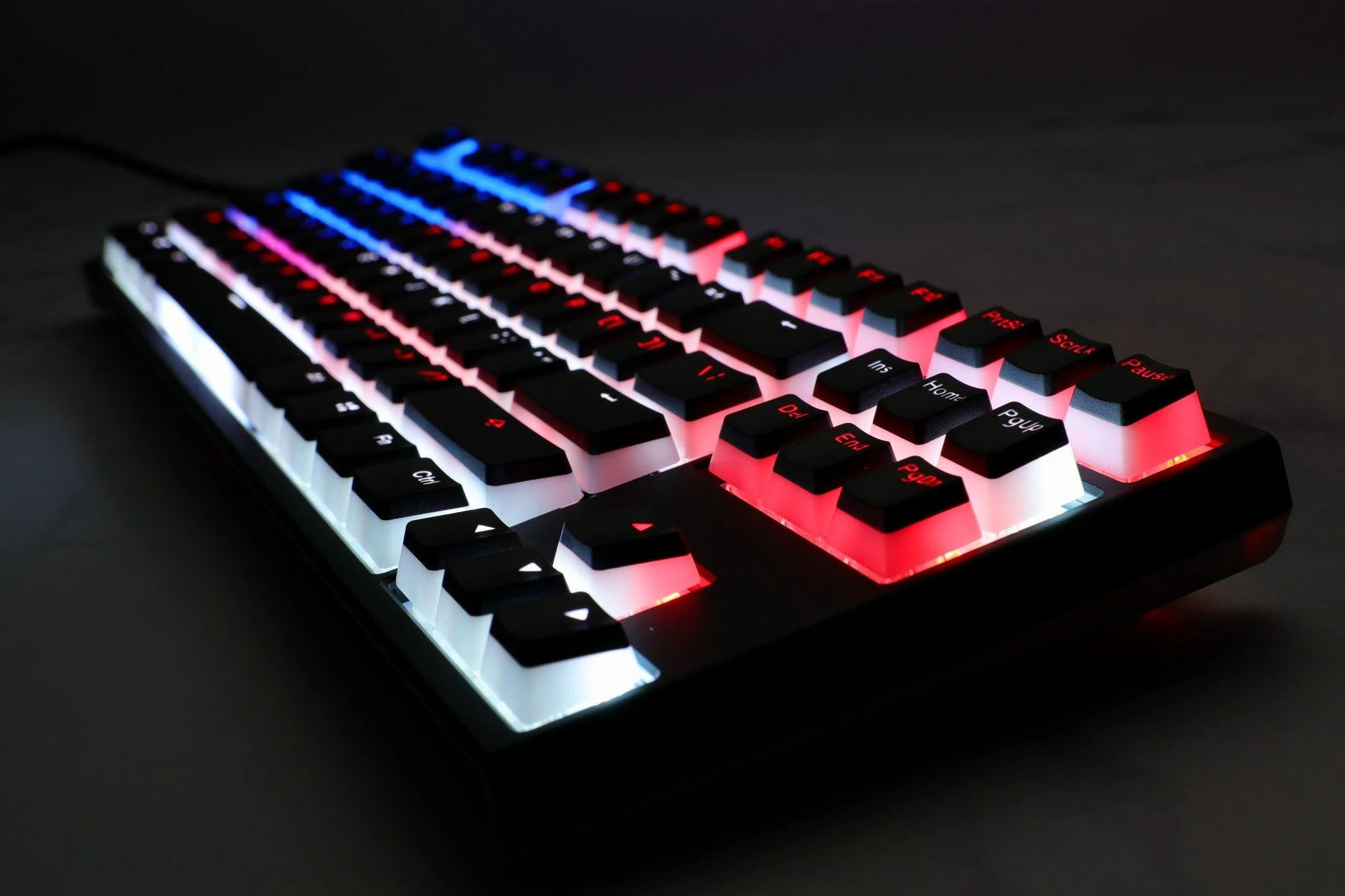 Ducky One 2 RGB TKL Pudding Edition RGB LED Double Shot PBT Mechanical Keyboard - Image 6