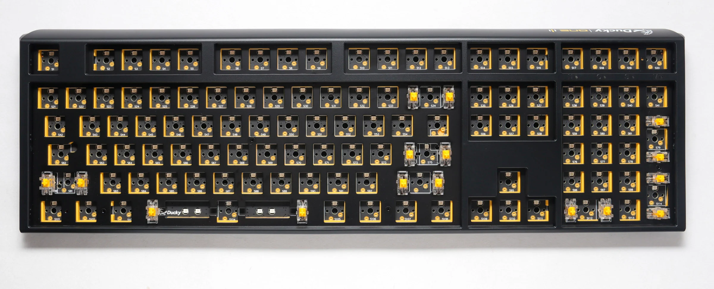 Ducky One 3 Black Barebones Hotswap RGB Mechanical Keyboard - Image 6