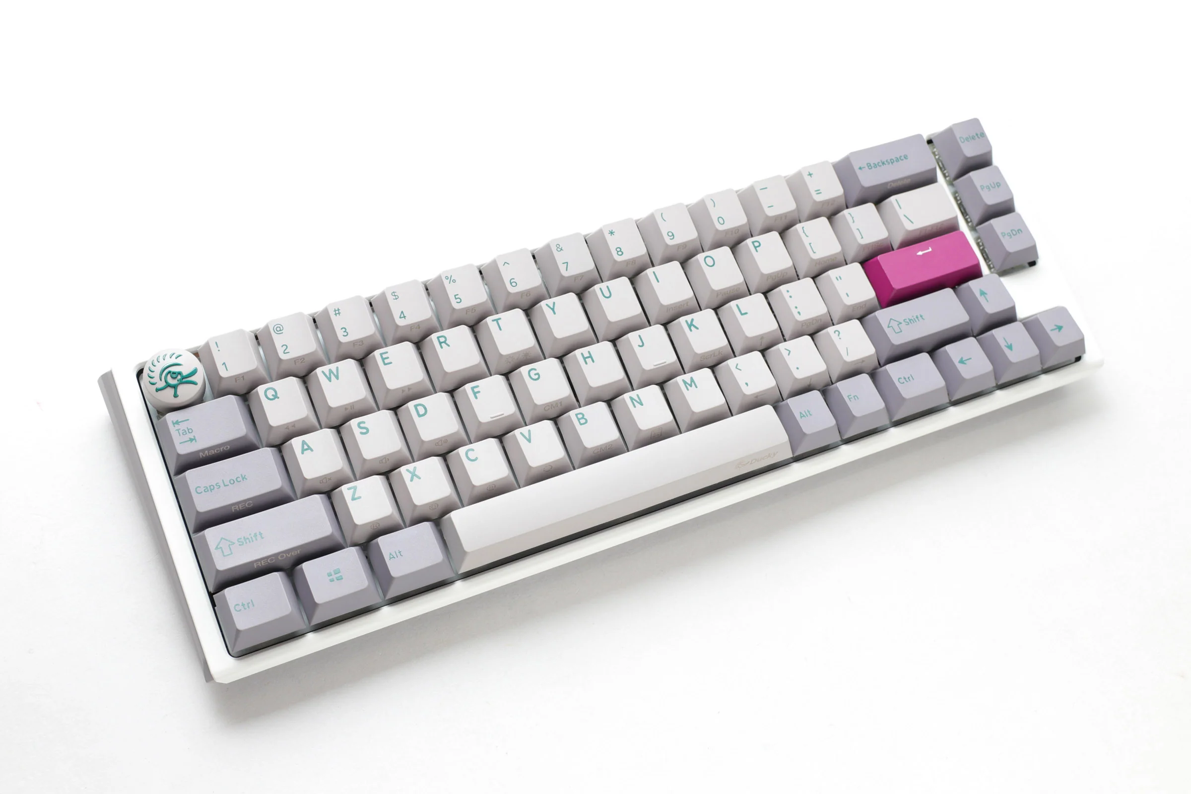 Ducky One 3 SF Mist Grey 65% Hotswap RGB Double Shot PBT QUACK Mechanical Keyboard - Image 2