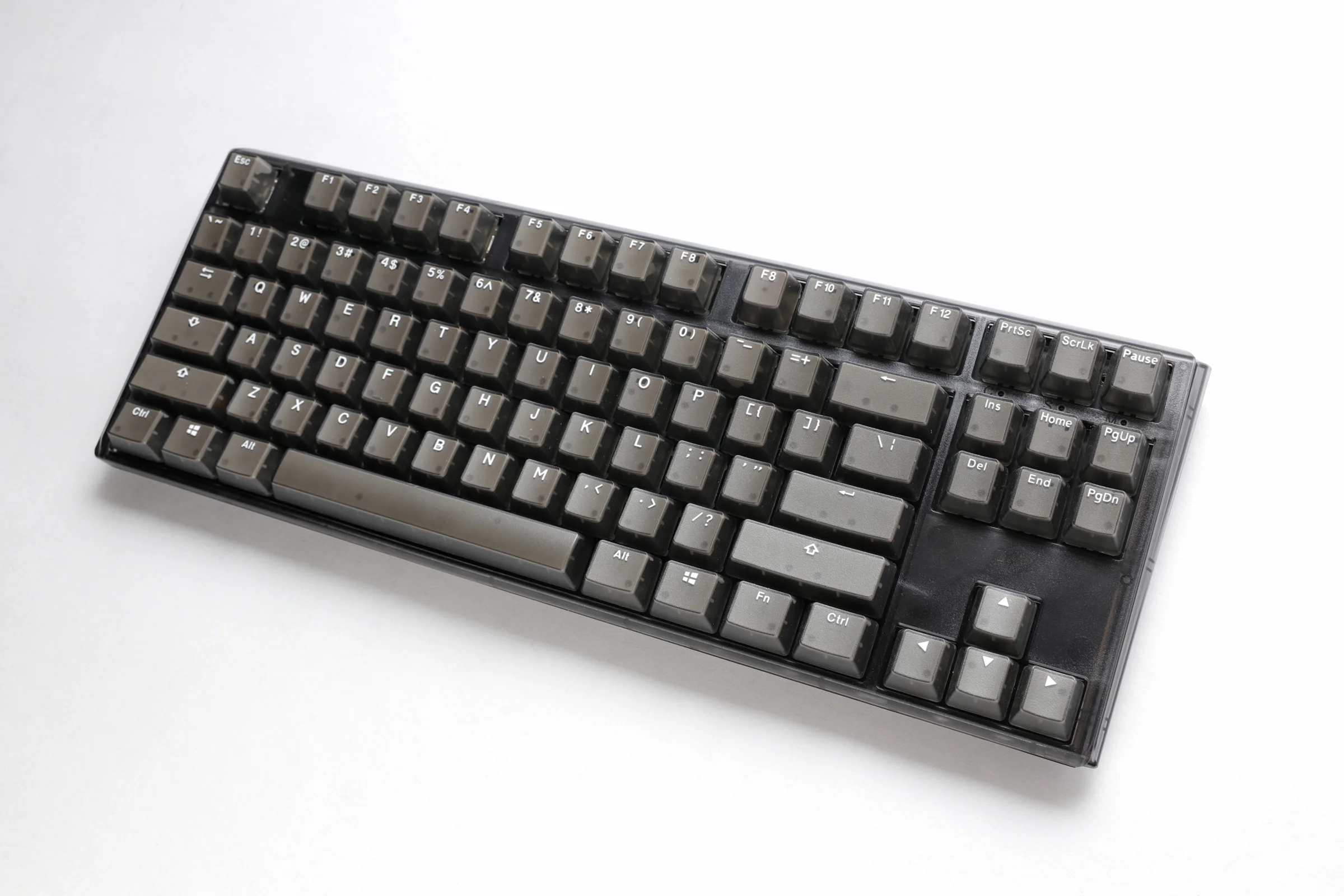Ducky One 3 TKL Aura Clear Black Hotswap RGB Double Shot ABS Mechanical Keyboard - Image 3