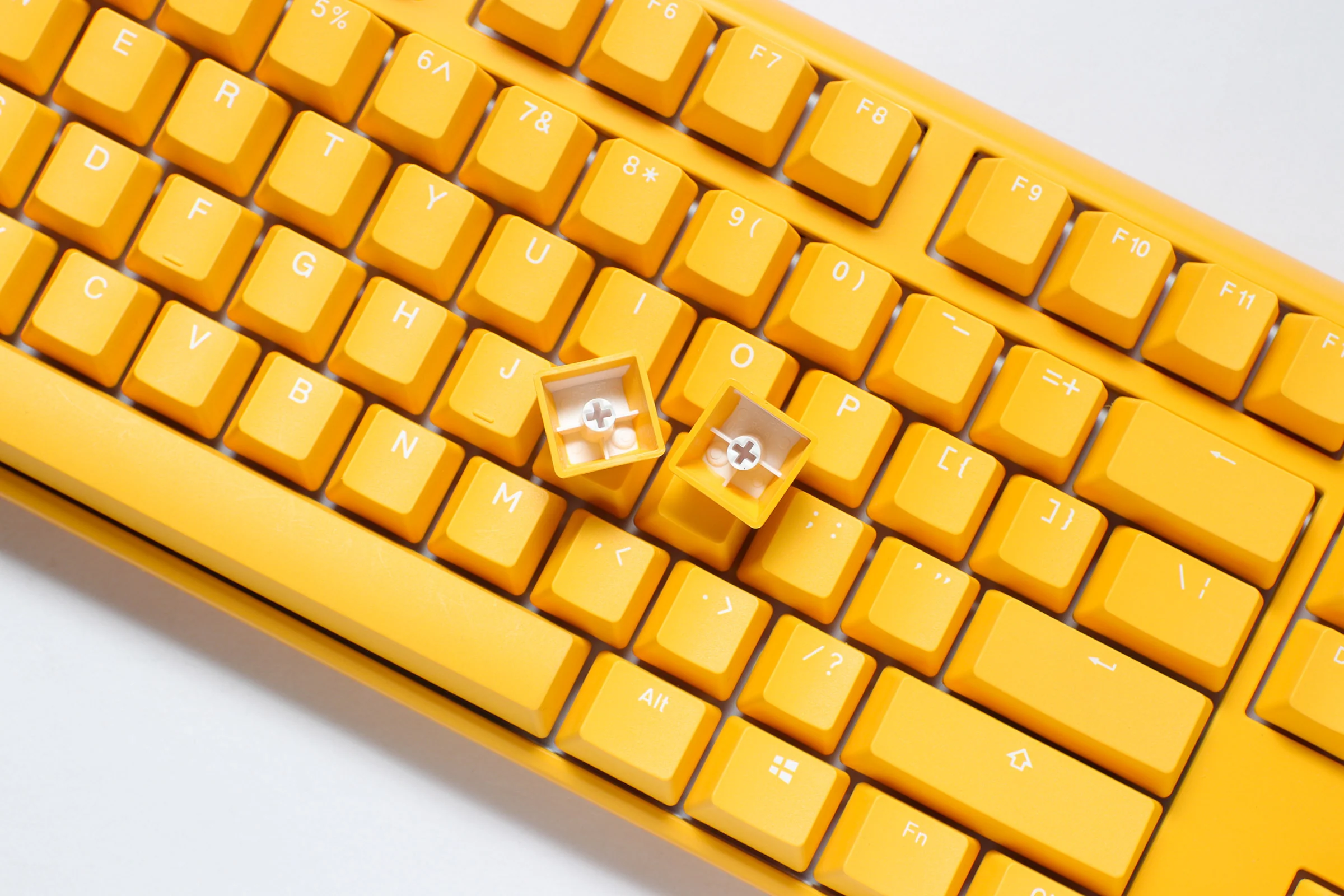 Ducky Yellow One 3 Hotswap RGB Double Shot PBT QUACK Mechanical Keyboard - Image 5