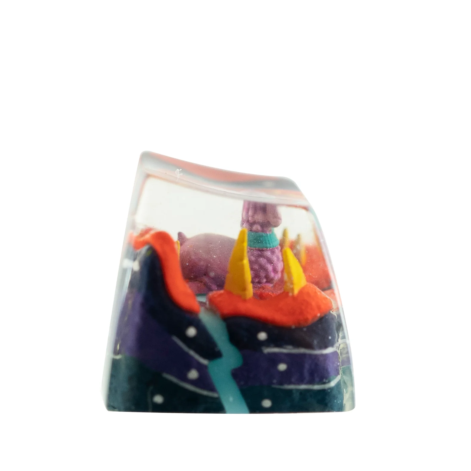Dwarf Factory x MK Alien Llama Artisan Keycap SA Profile Resin Artisan Keycap - Image 9