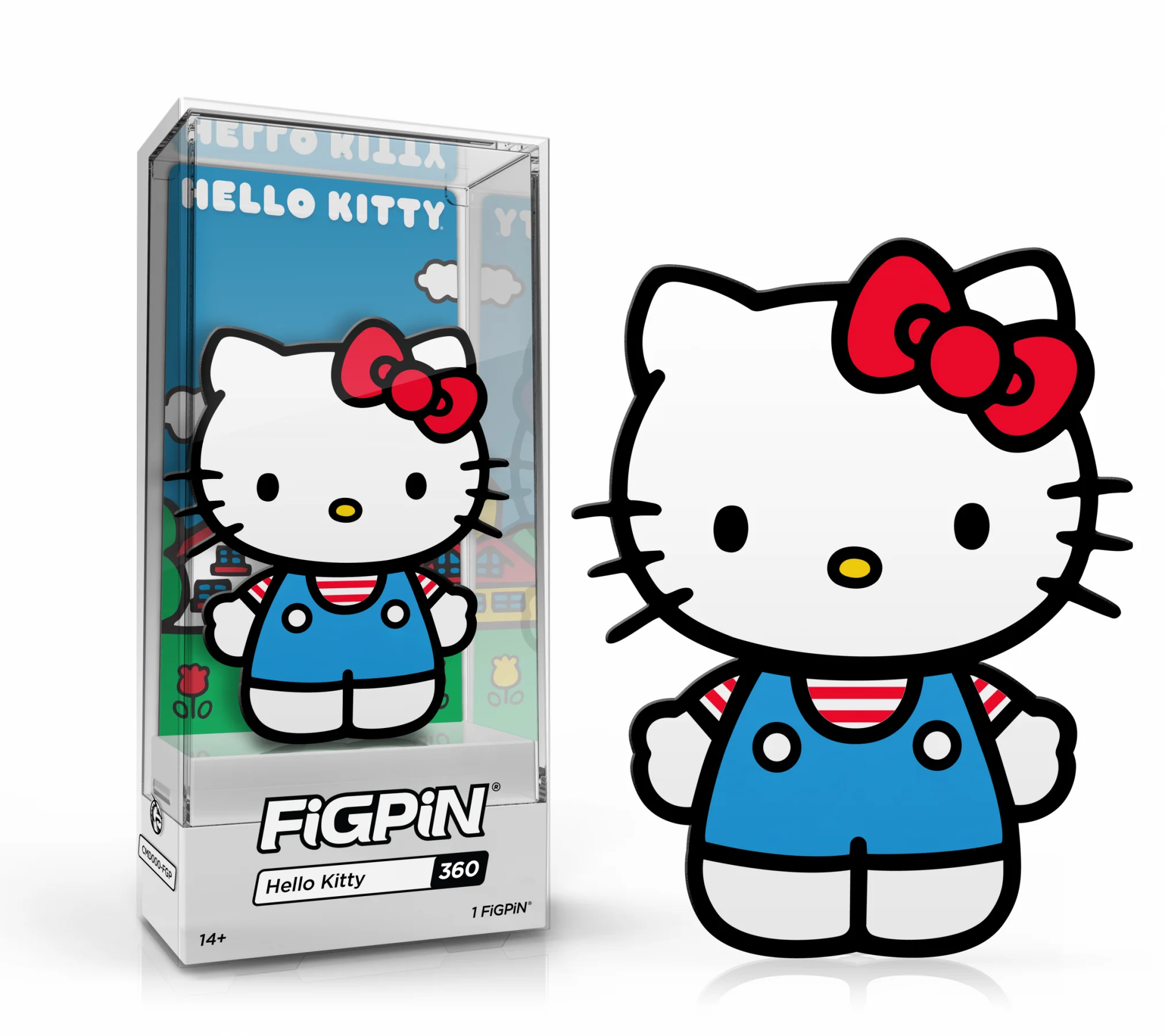 FiGPiN Hello Kitty (360) Collectable Enamel Pin - Image 2