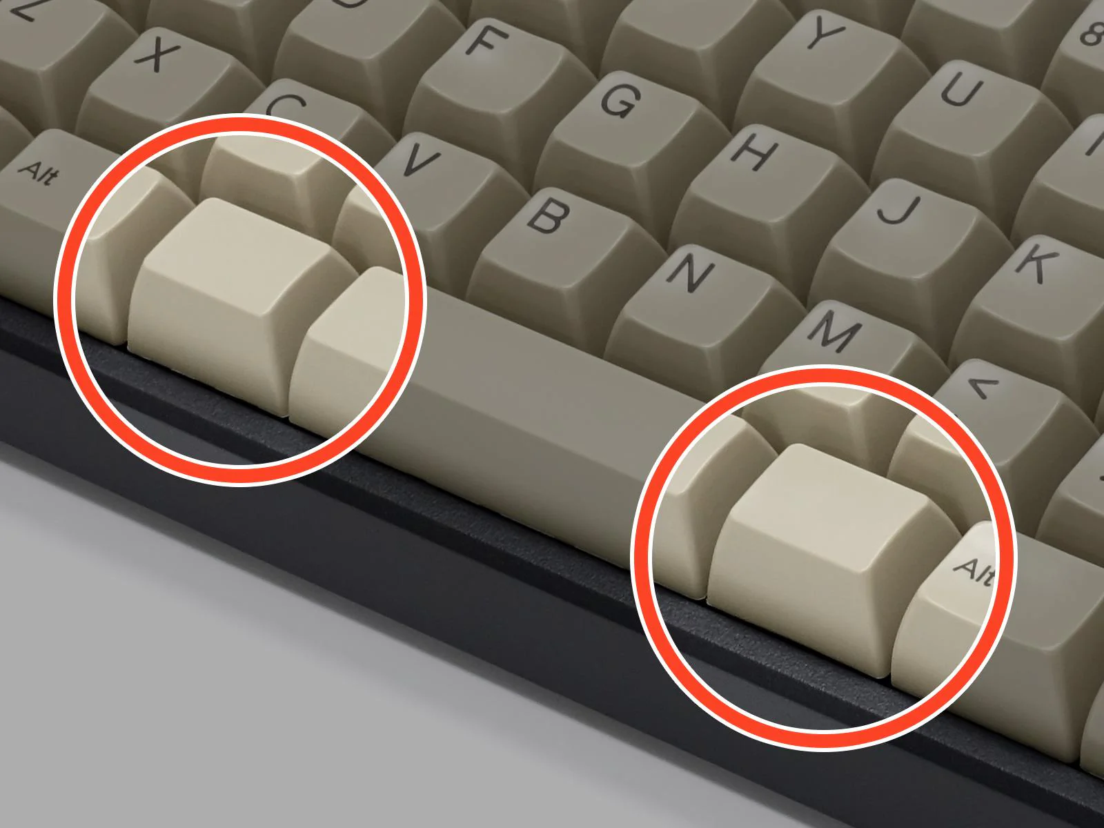 Filco Chocolate MINILA 72 Key SA Profile Double Shot ABS Keycap Set - Image 5