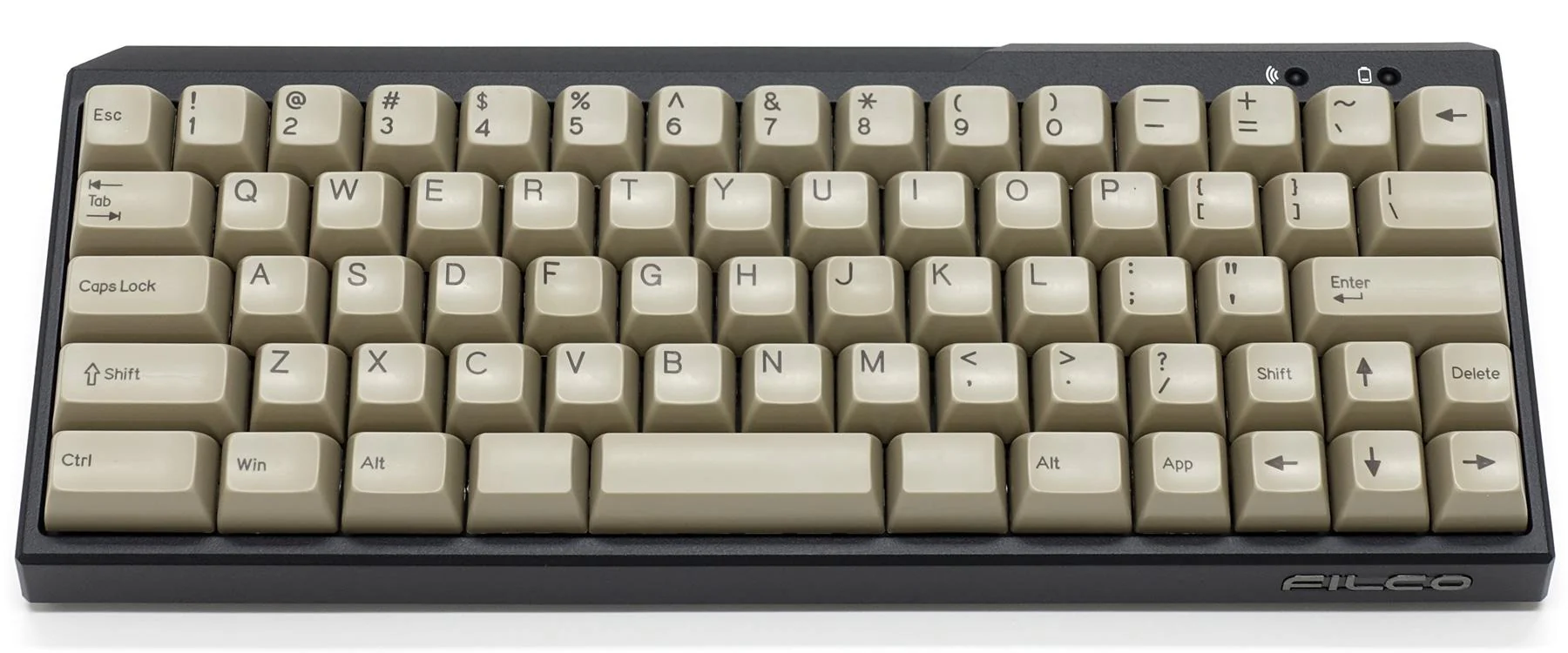 Filco Chocolate MINILA 72 Key SA Profile Double Shot ABS Keycap Set - Image 6
