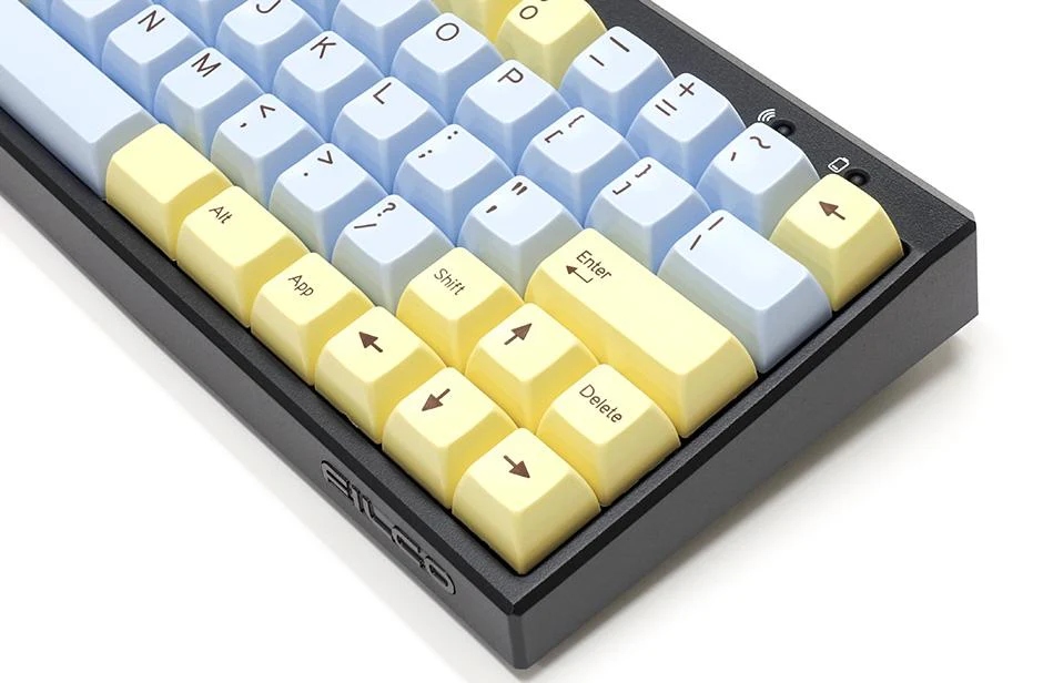 Filco Custard / Ice MINILA 72 Key SA Profile Double Shot ABS Keycap Set - Image 4