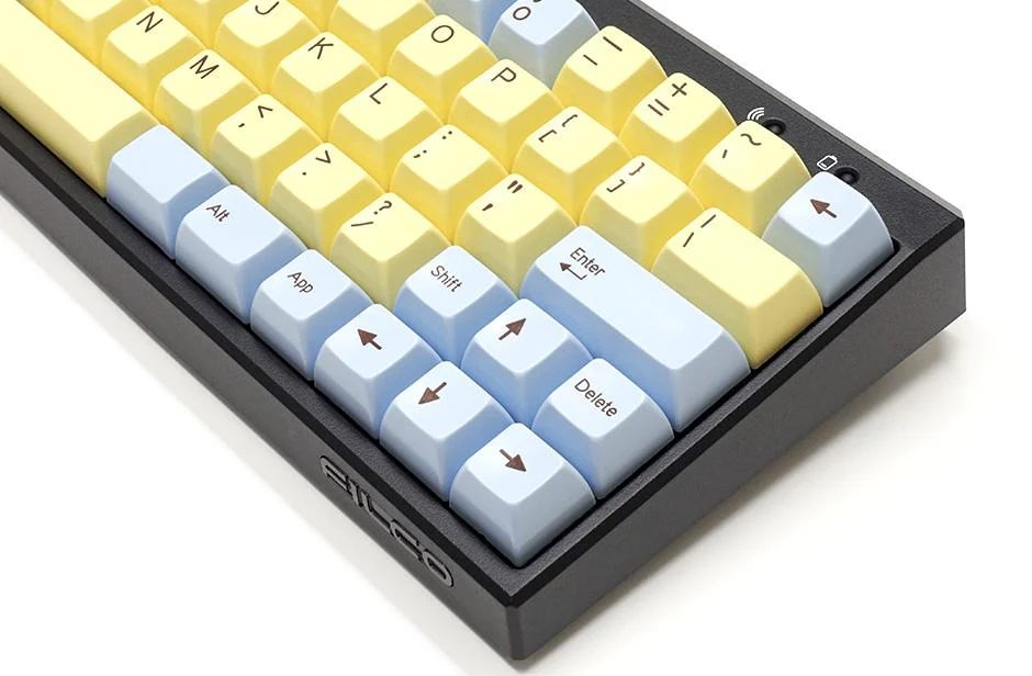 Filco Ice / Custard MINILA 72 Key SA Profile Double Shot ABS Keycap Set - Image 4