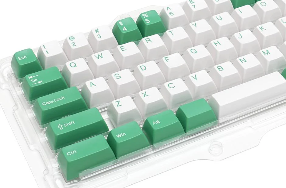 Filco Mint / Sugar MINILA 72 Key SA Profile Double Shot ABS Keycap Set - Image 3