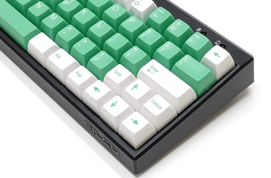 Filco Sugar / Mint MINILA 72 Key SA Profile Double Shot ABS Keycap Set - Image 4