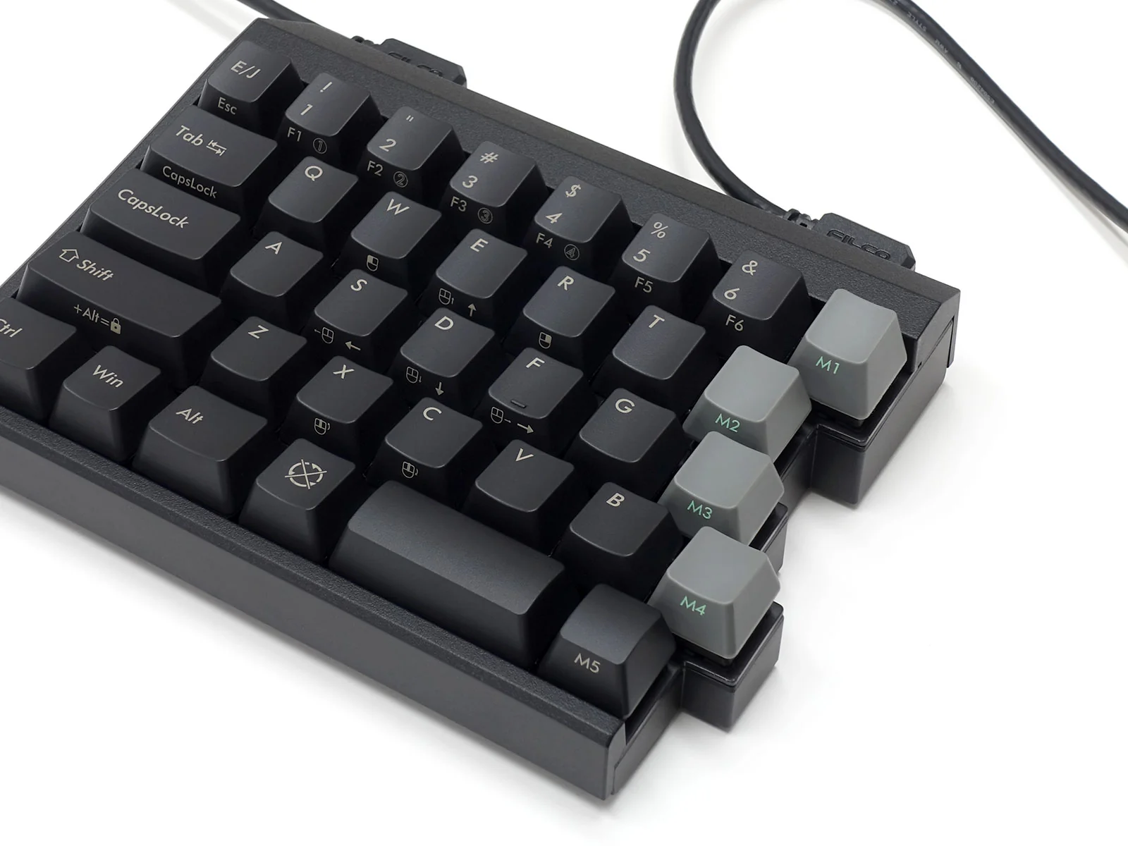 Filco Majestouch Xacro M10SP Black 65% Split Double Shot PBT Mechanical Keyboard - Image 4