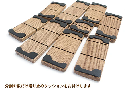 Filco Wood Palm Rest M 2 Piece Ergo - Image 5