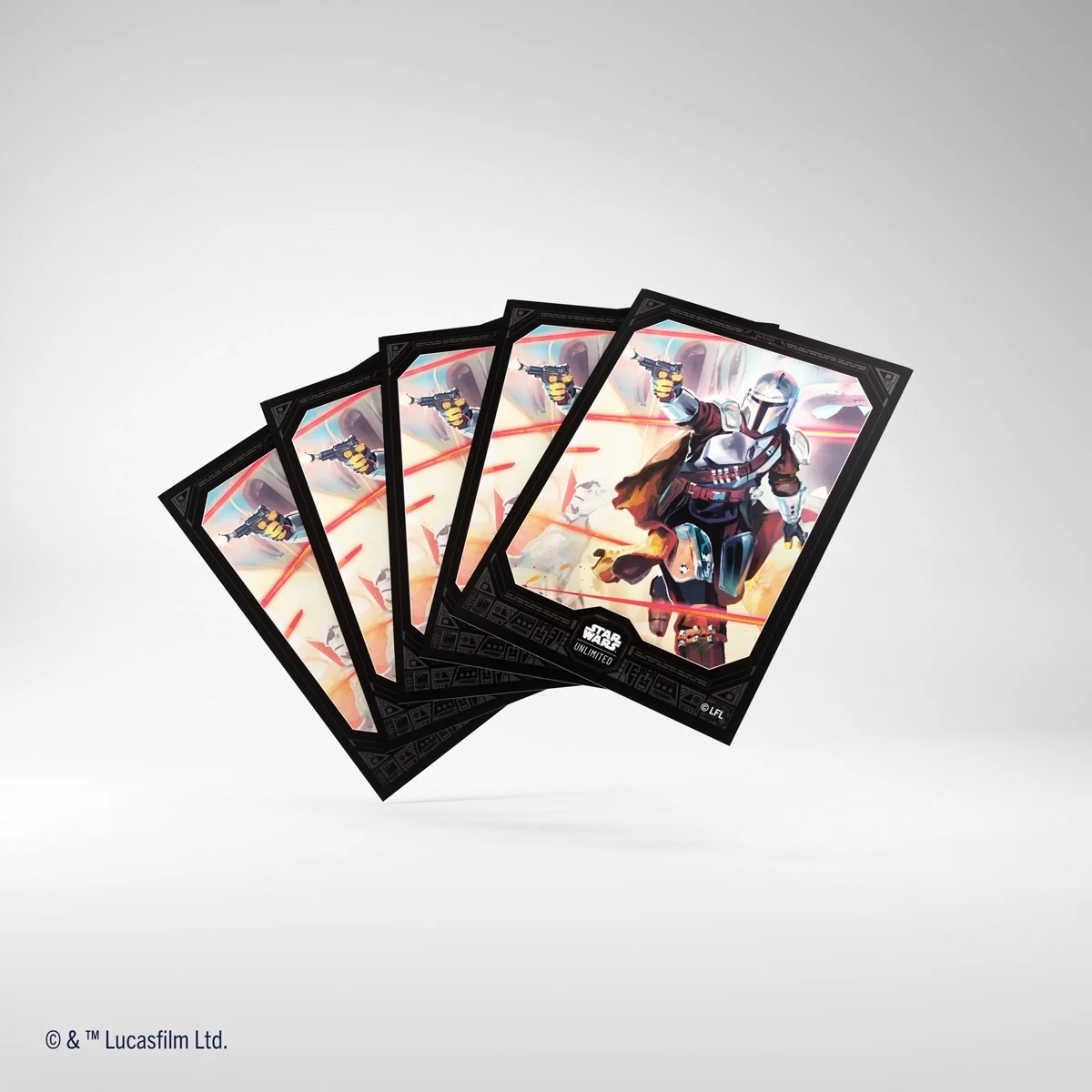 Gamegenic Star Wars Unlimited Art Sleeves Mandalorian - Image 2