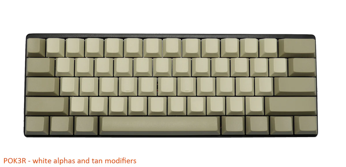 Gateron Dark Grey Blank 120 Key Gateron Profile PBT Keycap Set - Image 4