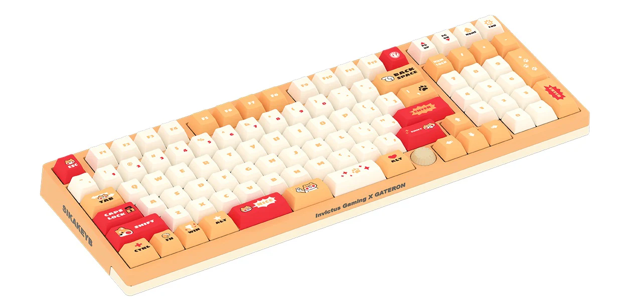 Gateron x invictus Gaming iG 98 Bonanza 98% Hotswap Bluetooth + 2.4 GHz. RGB Mechanical Keyboard