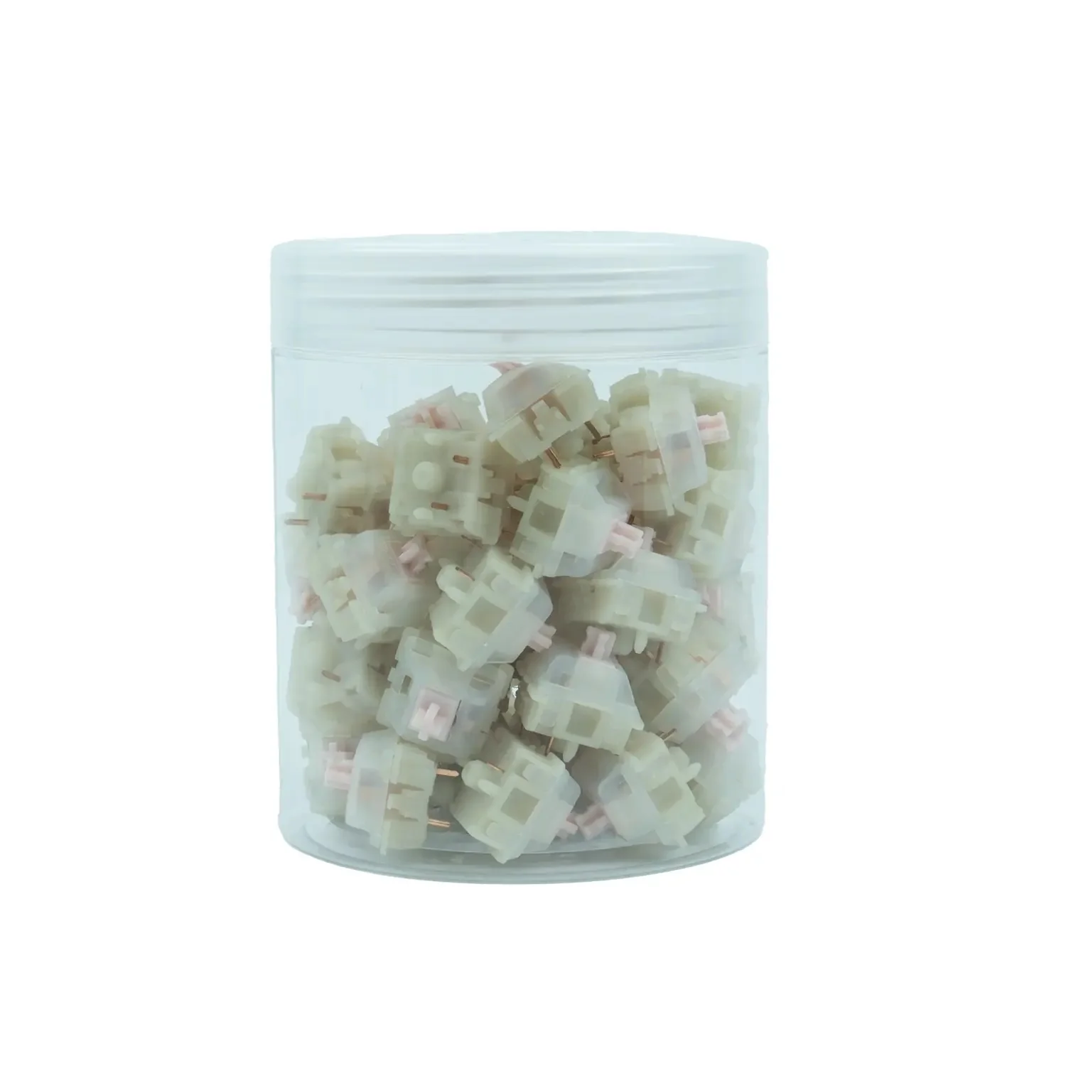 Gateron KS-3X1 Milky Pro Linear Silent Pink 45g PCB Mount Switch - Image 3
