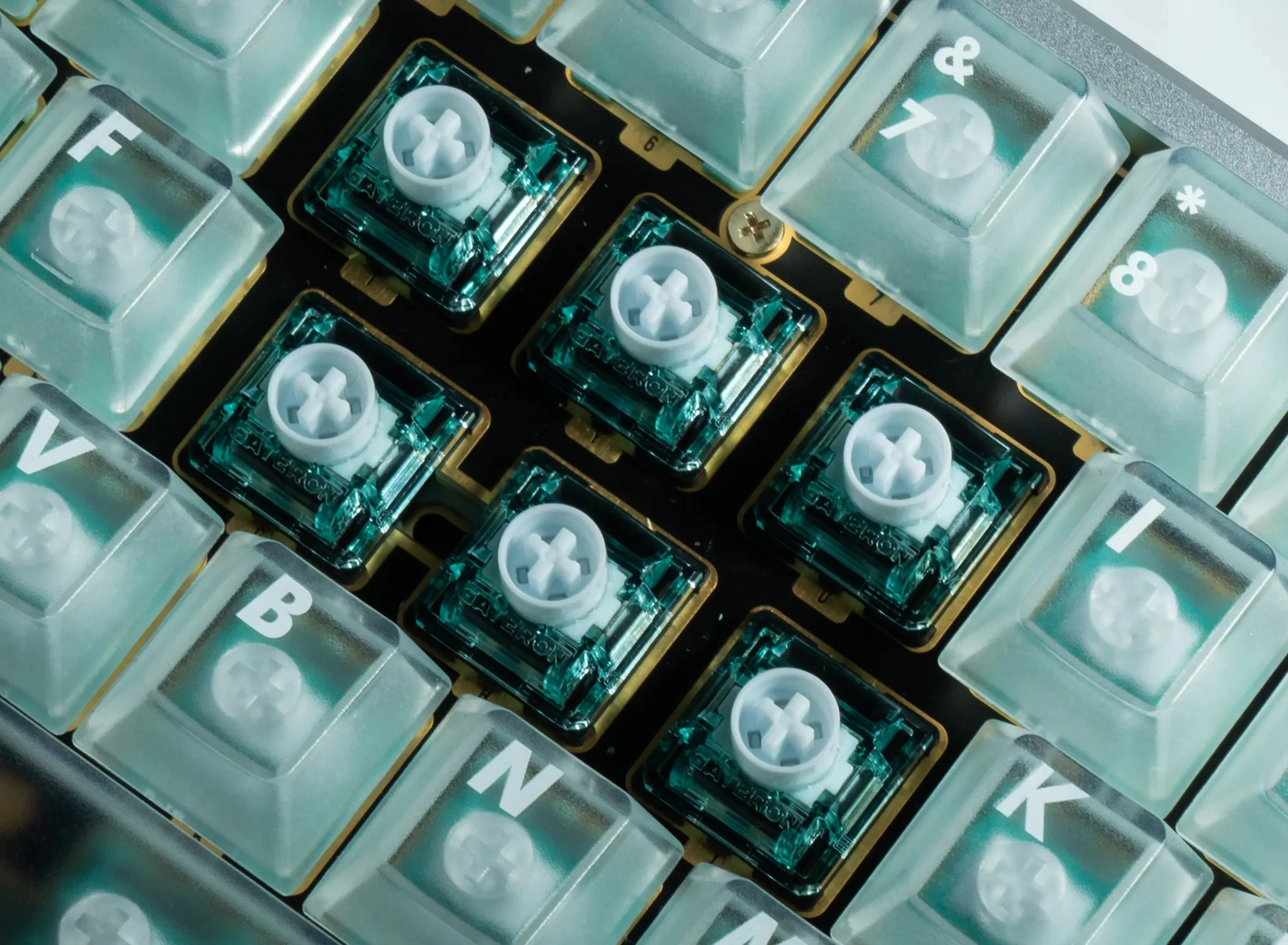 Gateron Magnetic Jade Attraction Linear Plate Mount Switch - Image 4