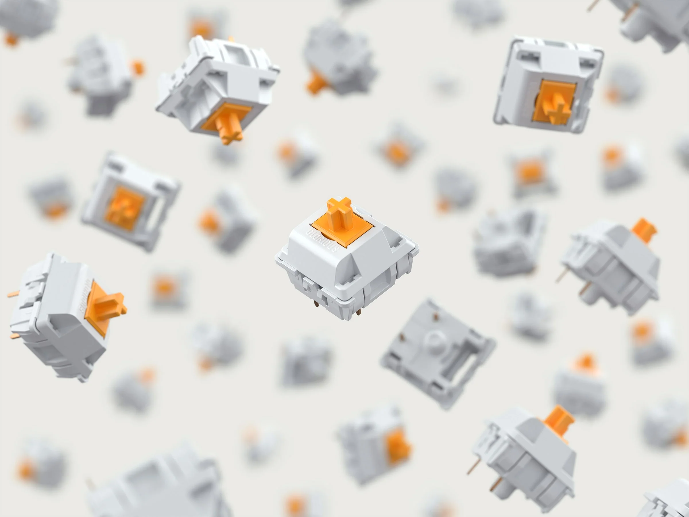 Glorious PC Glorious Panda 67g Tactile Unlubed Mechanical Switches 36 Pack - Image 5