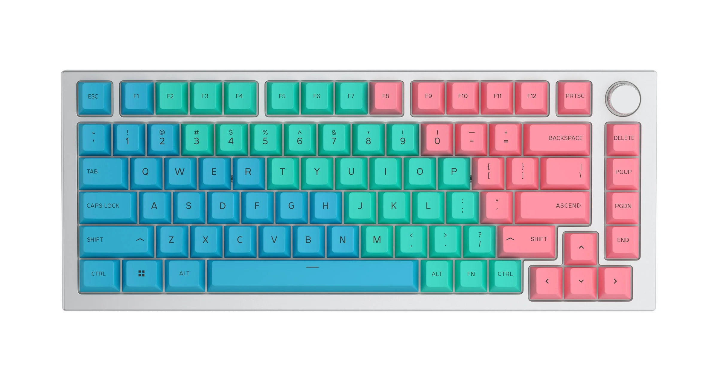 Glorious PC GPBT Pastel 114 Key Cherry Profile Dye Sub PBT Keycap Set - Image 3