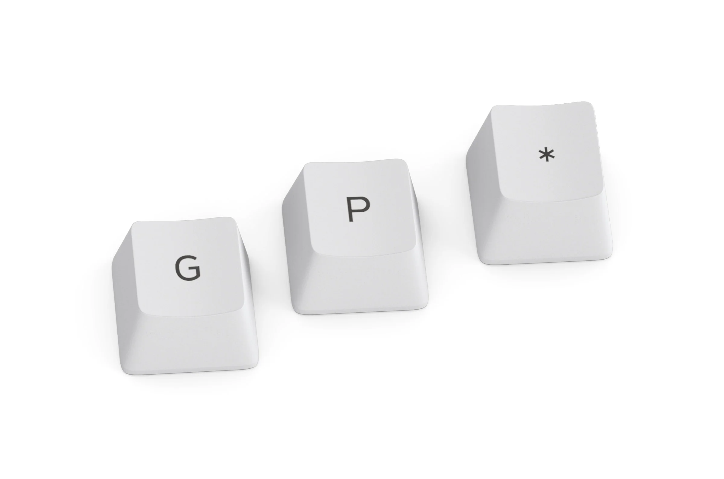 Glorious PC GPBT White 114 Key Cherry Profile Dye Sub PBT Keycap Set - Image 3