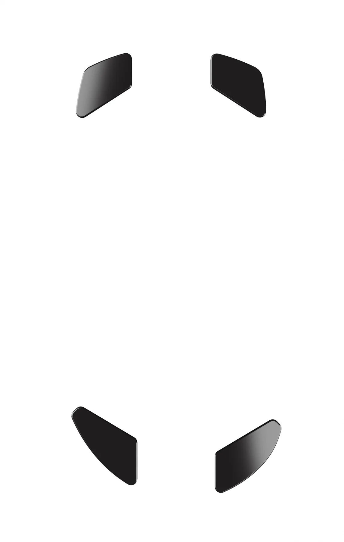Glorious PC Model D G-Float Ceramic Mouse Feet
