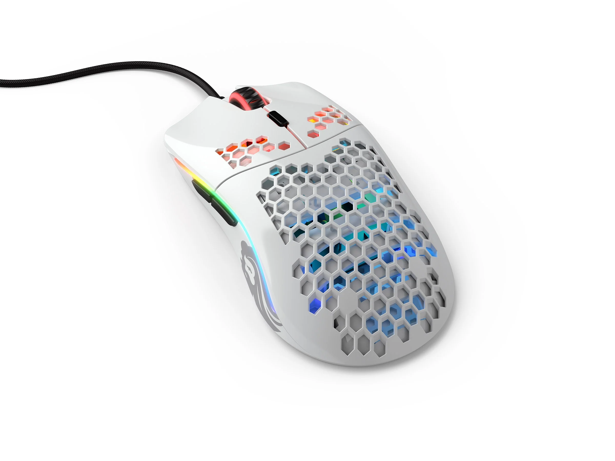 Glorious PC Model O Glossy White RGB Wired Mouse - Image 7