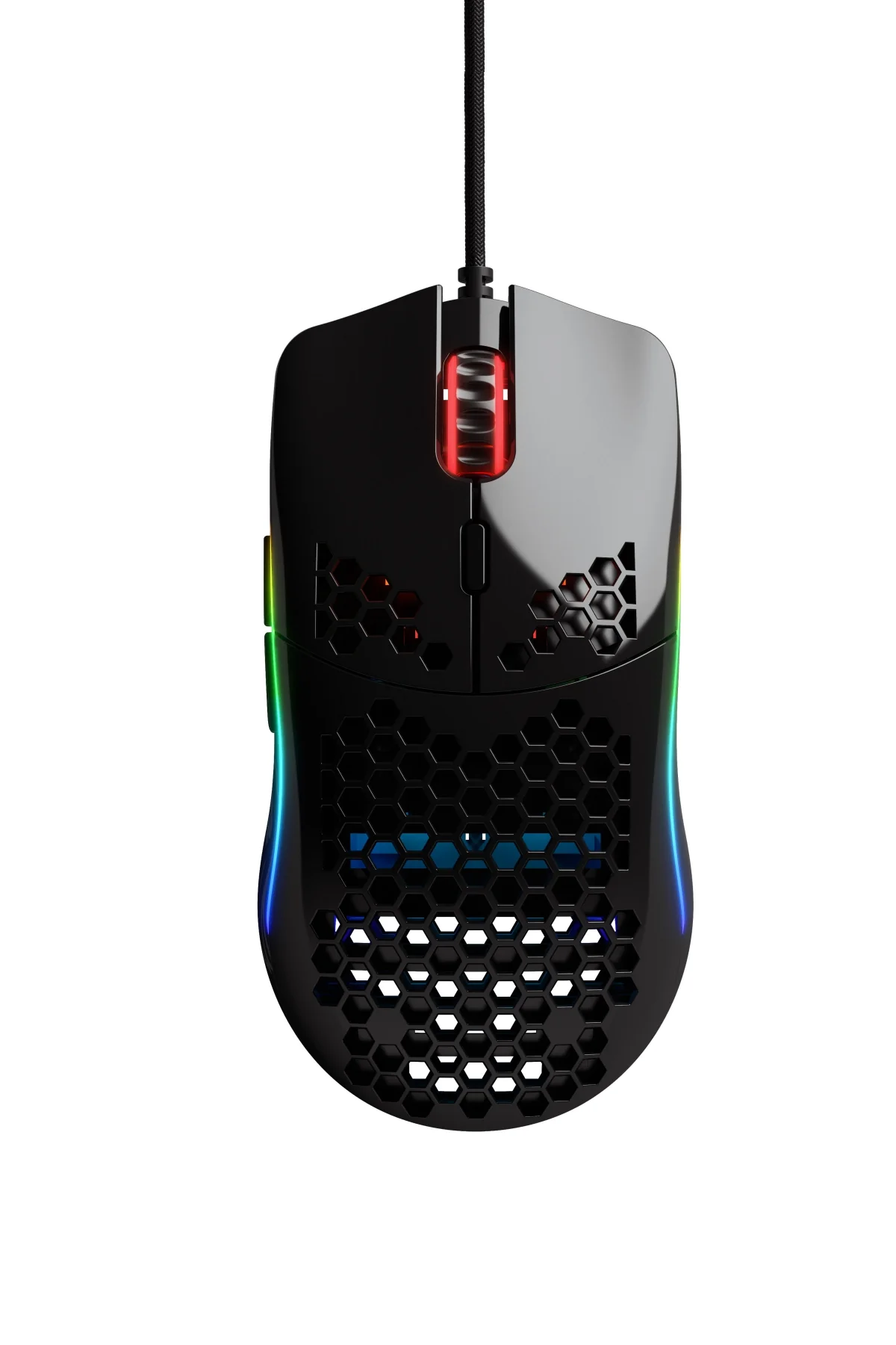 Glorious PC Model O Minus Glossy Black RGB Wired Mouse