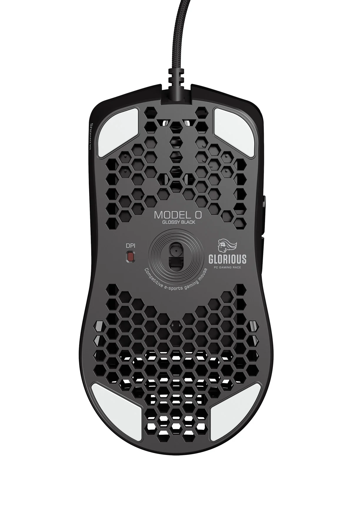 Glorious PC Model O Minus Glossy Black RGB Wired Mouse - Image 2