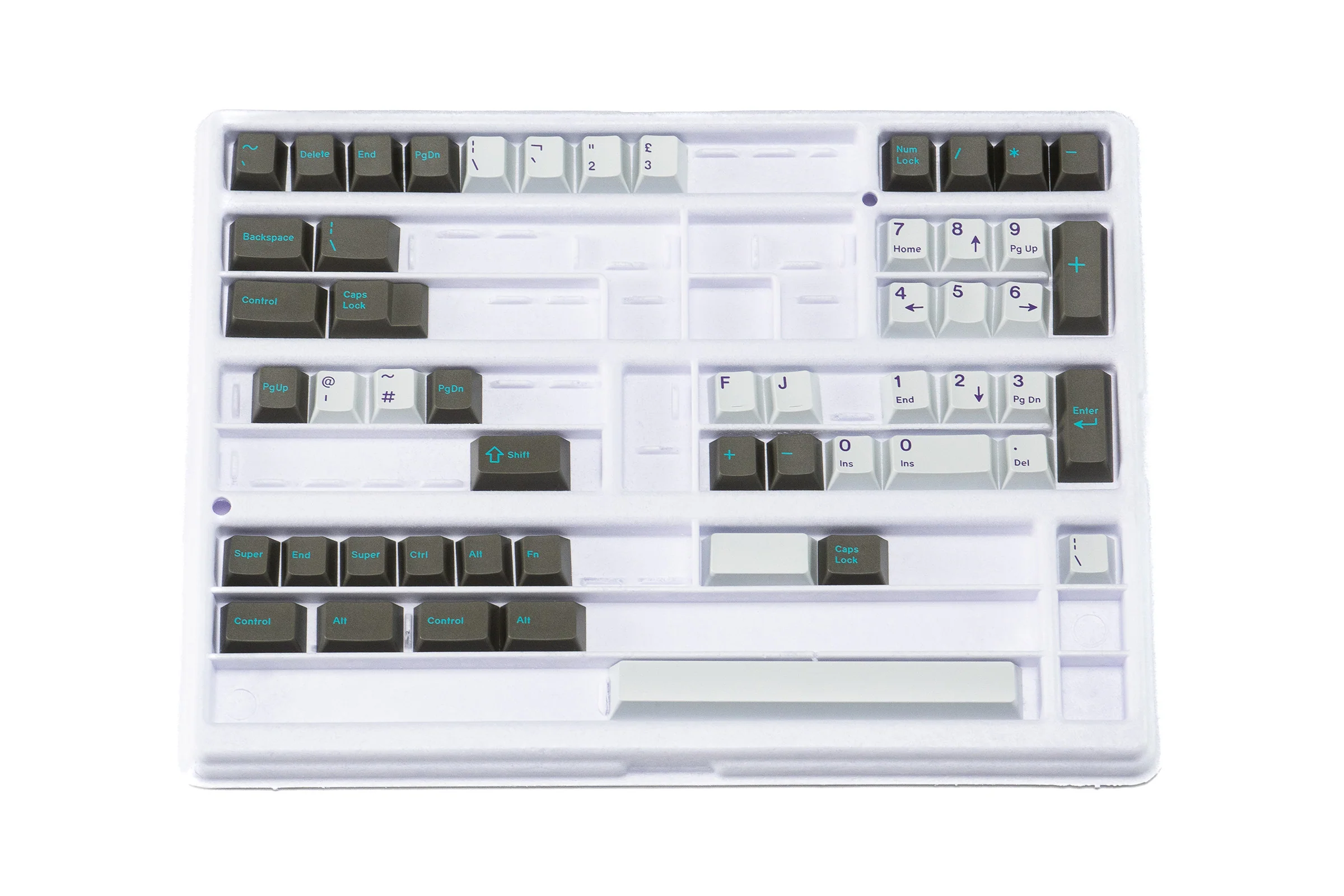 GMK Originative Hyperfuse 146 Key Cherry Profile Double Shot ABS Keycap Set - Image 3