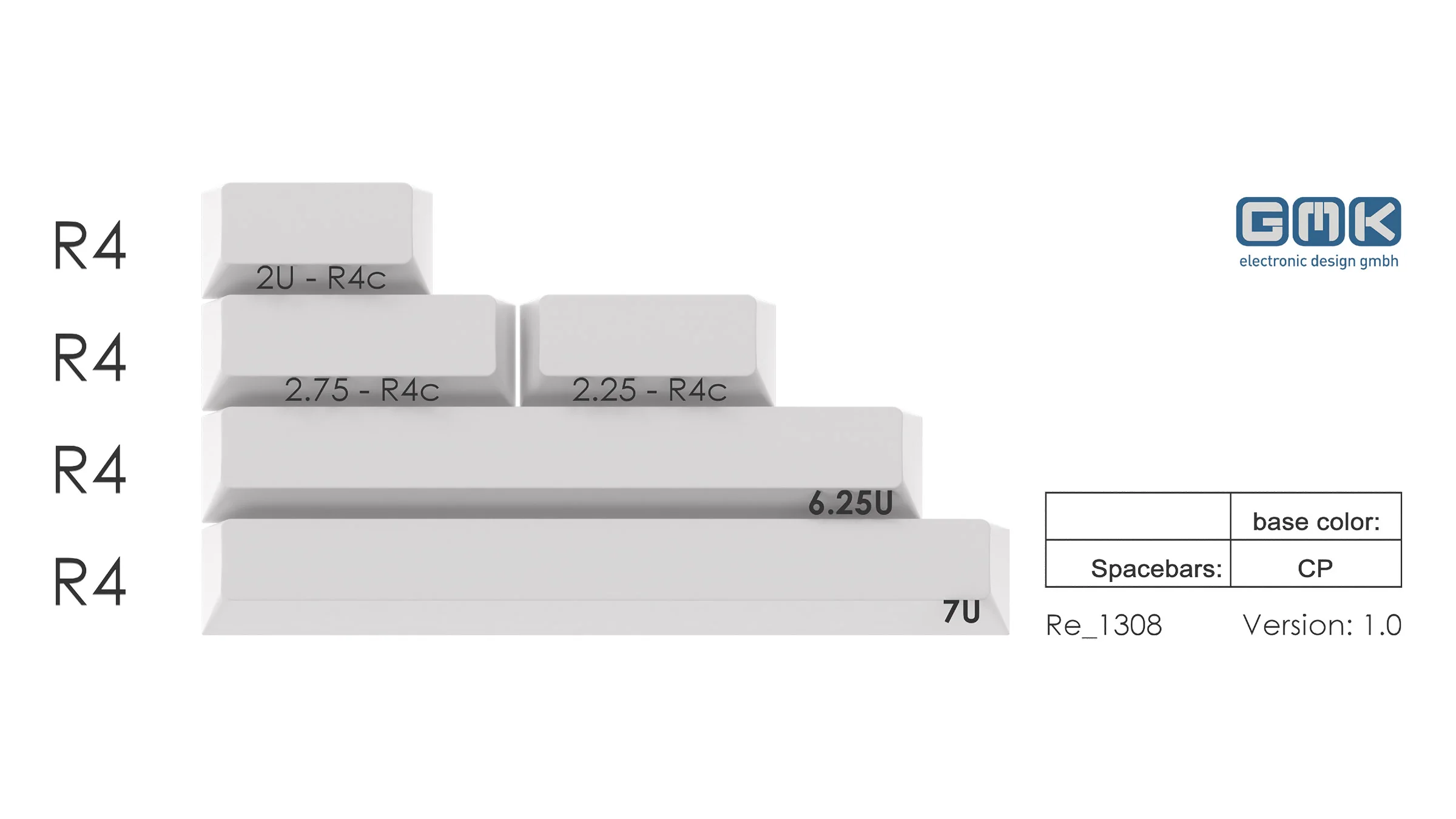 GMK Spacebar Kit - CYL Cherry Profile - Image 6