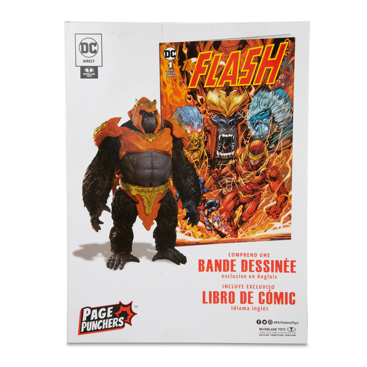 Gorilla Grodd Face Punchers Mega Figure - Image 10