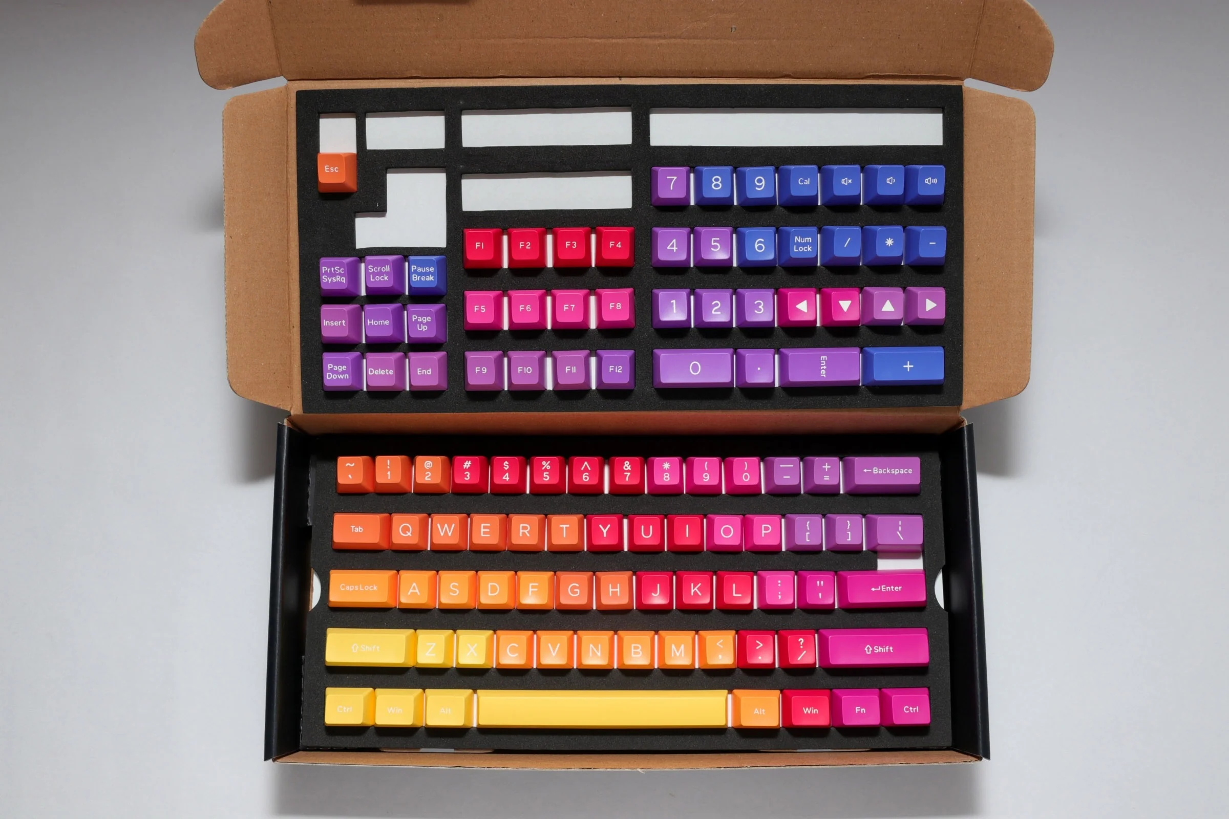 Hardcap x Ducky Afterglow 108 Key SA Profile Double Shot ABS Keycap Set - Image 12