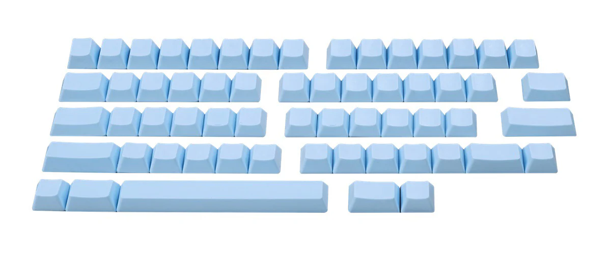 HHKB Sky Blue 60 Key PBT Topre Keycap Set - Image 19