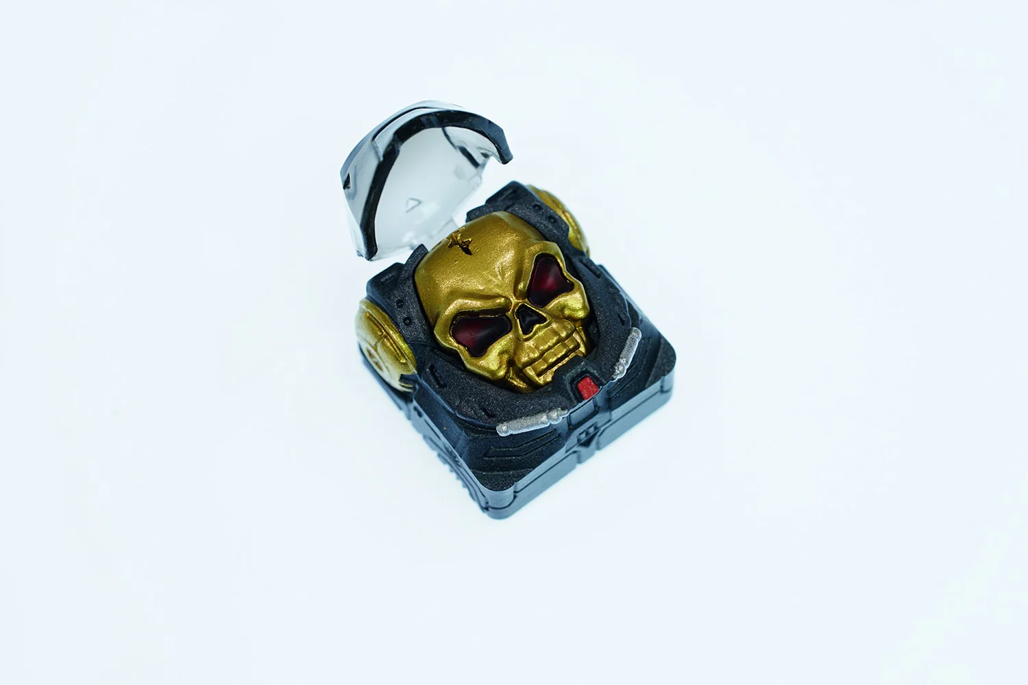 Hot Keys Project HKP Astronskull Black Gold Artisan Keycap