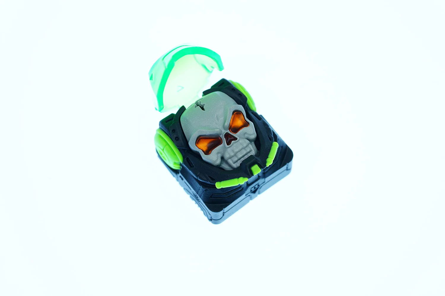 Hot Keys Project HKP Astronskull Green Poison Artisan Keycap