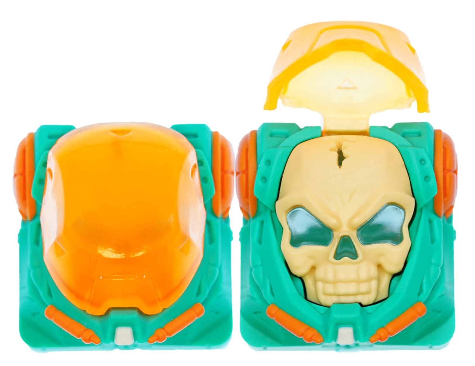 Hot Keys Project HKP Astronskull Teal / Orange Artisan Keycap