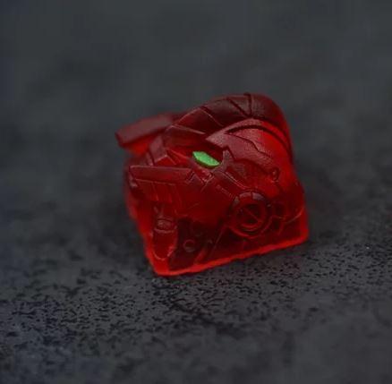 Hot Keys Project HKP Berserker Maroon Artisan Keycap - Image 2