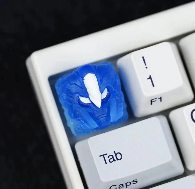Hot Keys Project HKP Berserker Water Blue Artisan Keycap