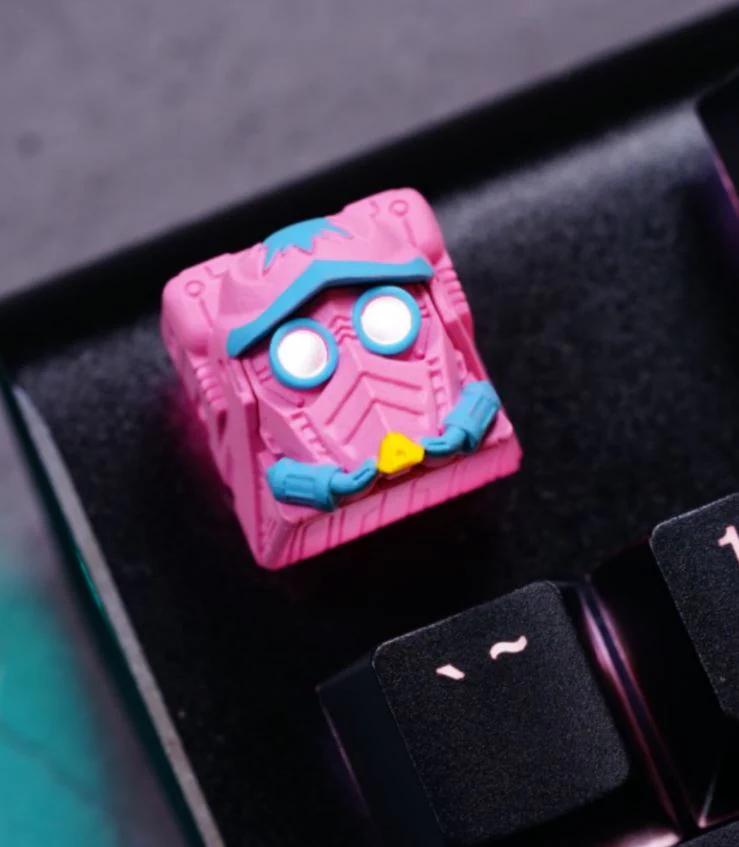 Hot Keys Project HKP Bounty Hunter Pink Artisan Keycap