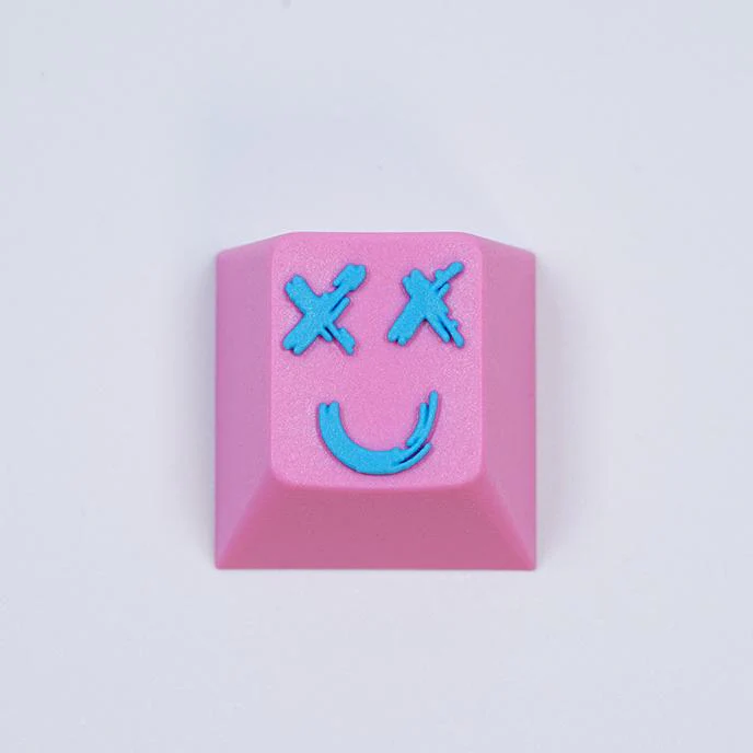 Hot Keys Project HKP Bucket Head Pink Artisan Keycap - Image 2