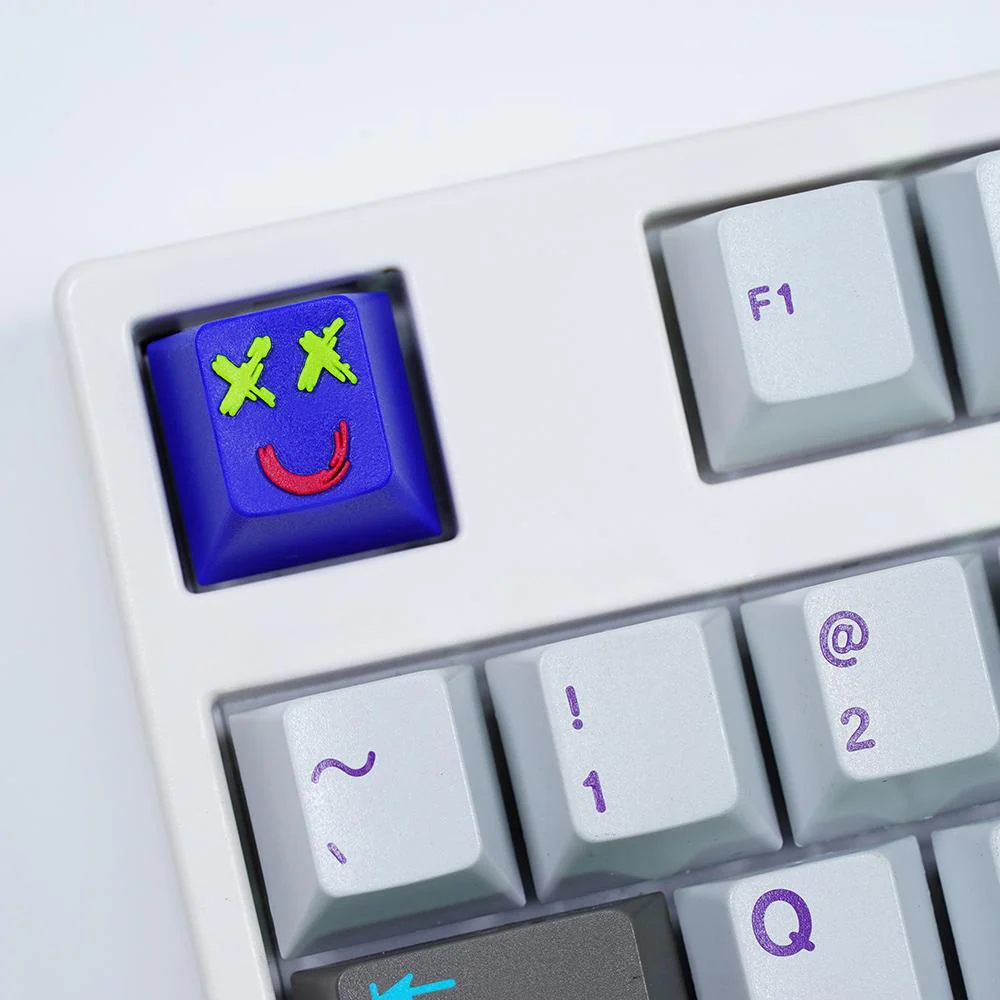 Hot Keys Project HKP Bucket Head Royal Blue Artisan Keycap - Image 3
