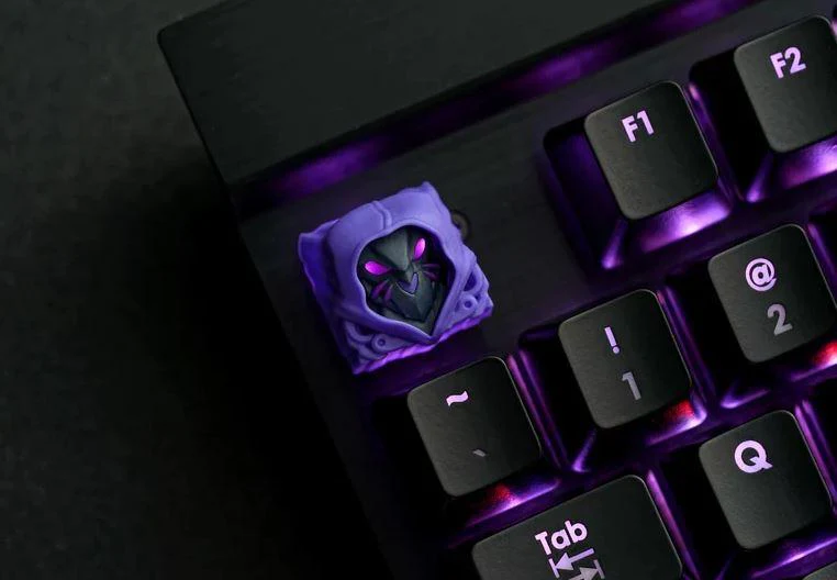 Hot Keys Project HKP Dead Man Midnight Artisan Keycap