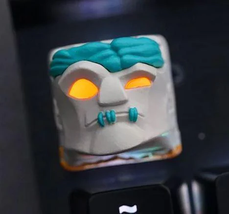 Hot Keys Project HKP Deadhead Gloomy Artisan Keycap