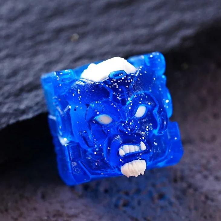 Hot Keys Project HKP Diesel Sparkle Blue Artisan Keycap