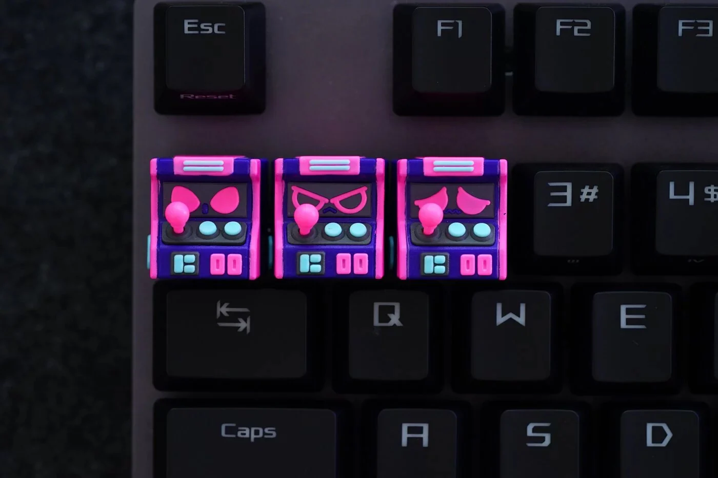 Hot Keys Project HKP Error Angry Laser Artisan Keycap - Image 2
