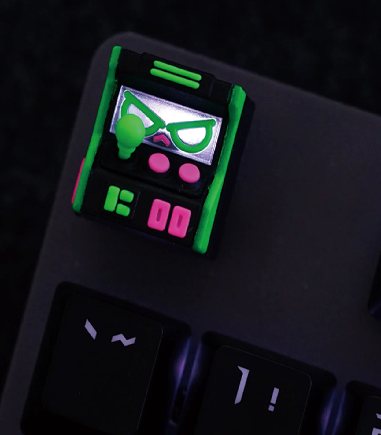 Hot Keys Project HKP Error Angry Madness Artisan Keycap