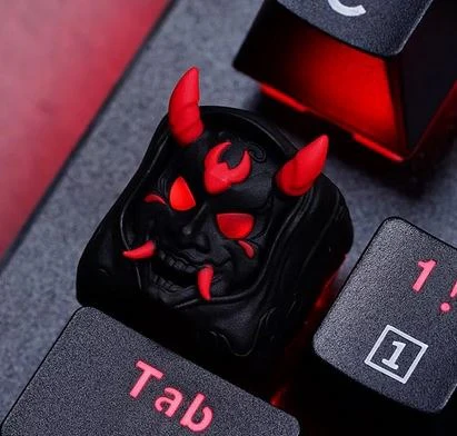 Hot Keys Project HKP Hannya Darkness Artisan Keycap - Image 3