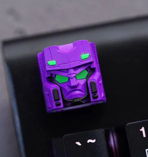 Hot Keys Project HKP Overlord Dark Purple Artisan Keycap