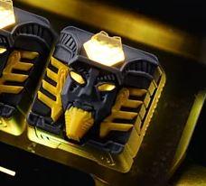 Hot Keys Project HKP Pharaoh Grey x Yellow Artisan Keycap - Image 3