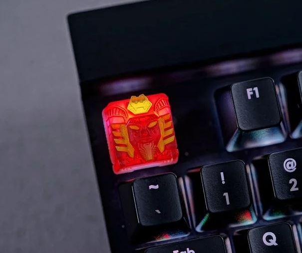 Hot Keys Project HKP Pharaoh Red Sun Artisan Keycap - Image 2