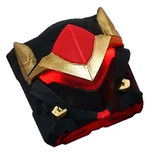 Hot Keys Project HKP Raiden Black Gold Artisan Keycap
